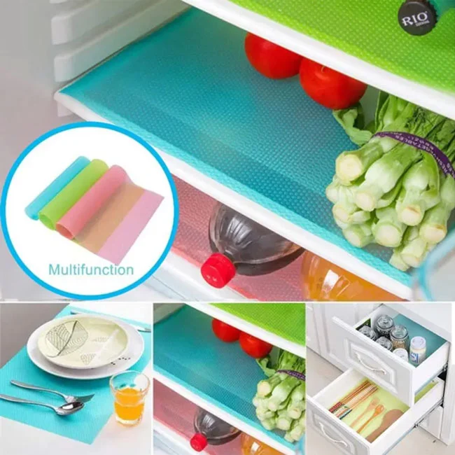4pcs-refrigerator-pads-fridge-mats.webp Refrigerator Mat (৪ পিস) - Image 1