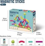 Magnetic 3D Building Sticks 36 pcs - Image 5
