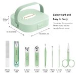 Portable Manicure Set 8 Pieces - Image 2