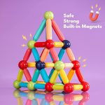 Magnetic 3D Building Sticks 36 pcs - Image 3