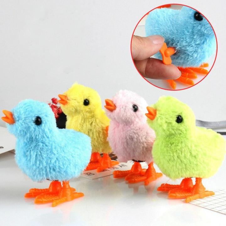 83934643a9c2fe913e02df1eb2b2ea5c.jpg_720x720q80.jpg Clockwork Moving Chicken Kids Toy 4 PCS - Image 1