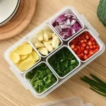 6 grid Refrigerator Storage Box - Image 4