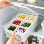 6 grid Refrigerator Storage Box
